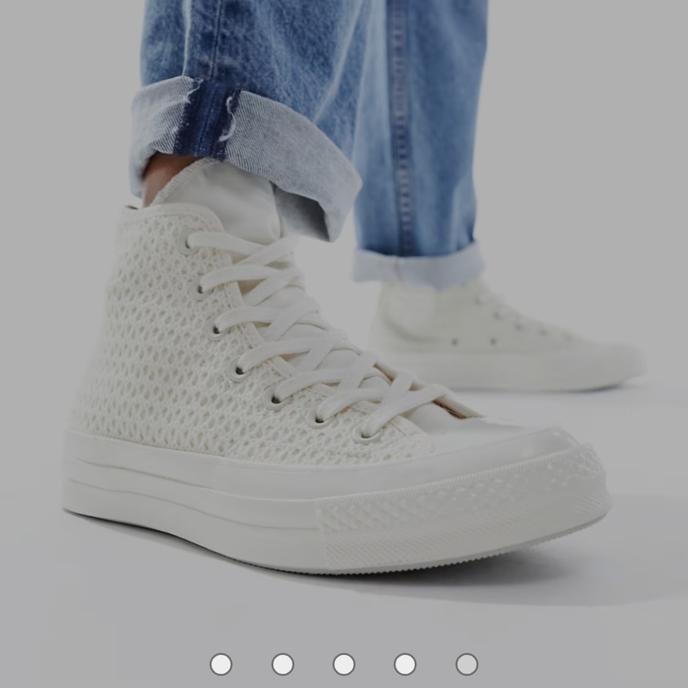 Converse Chuck Taylor All Star 70 High Top Color Egret/lilac Daze W 9.5 M 7.5 - Picture 5 of 13